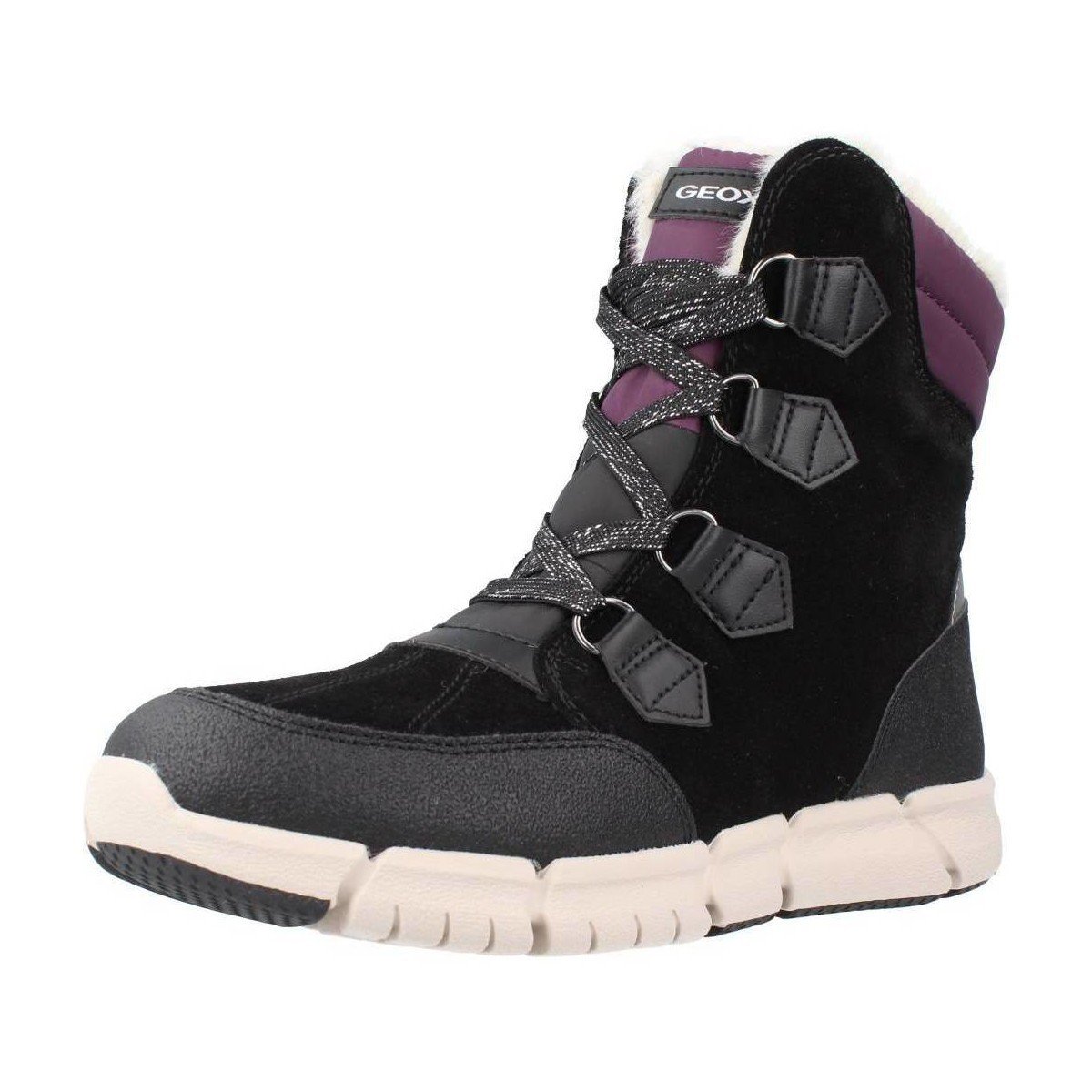 Geox  J FLEXYPER GIRL B AB  Černá