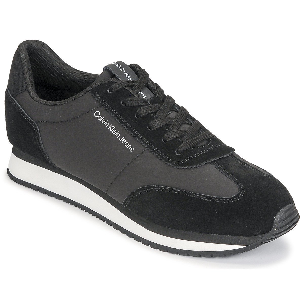 Calvin Klein Jeans  RETRO RUNNER WINGTIP MIX  Černá