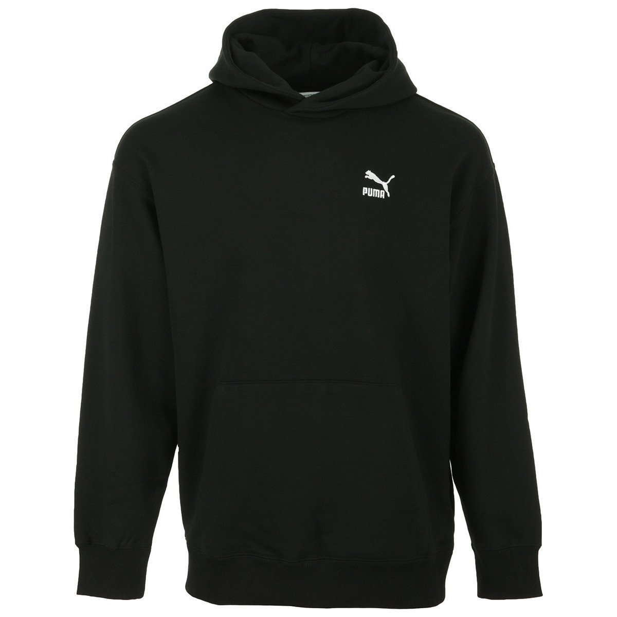 Puma  Classics Relaxed Hoodie  Černá