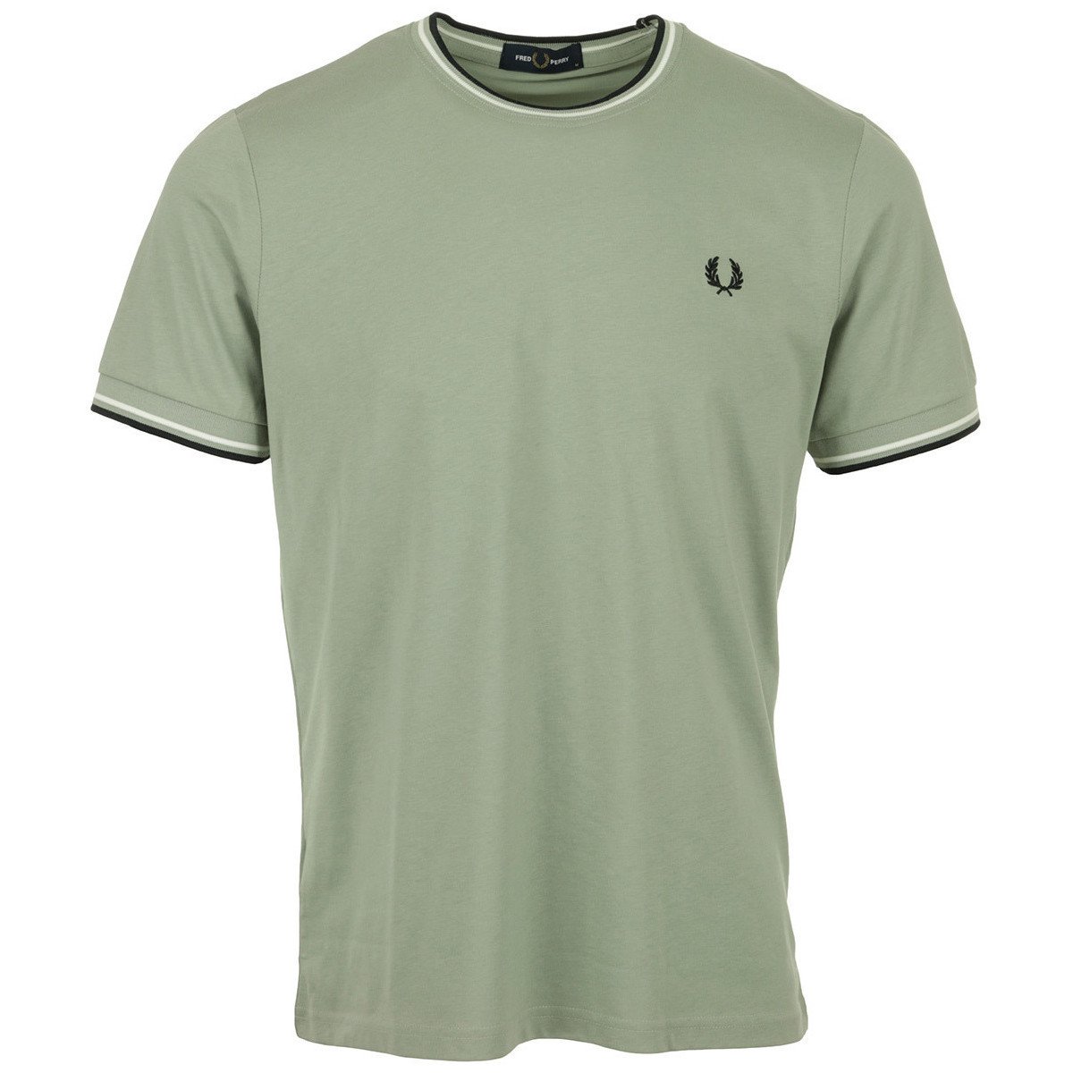 Fred Perry  Twin Tipped T-Shirt  Zelená