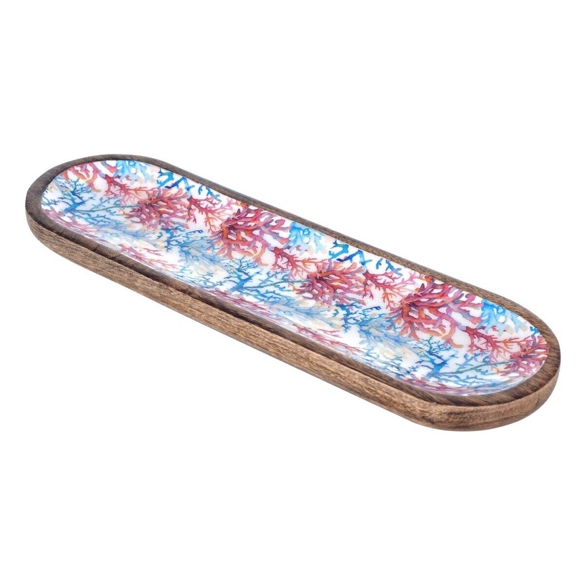 Signes Grimalt  Korálový Oválný Podnos  Modrá