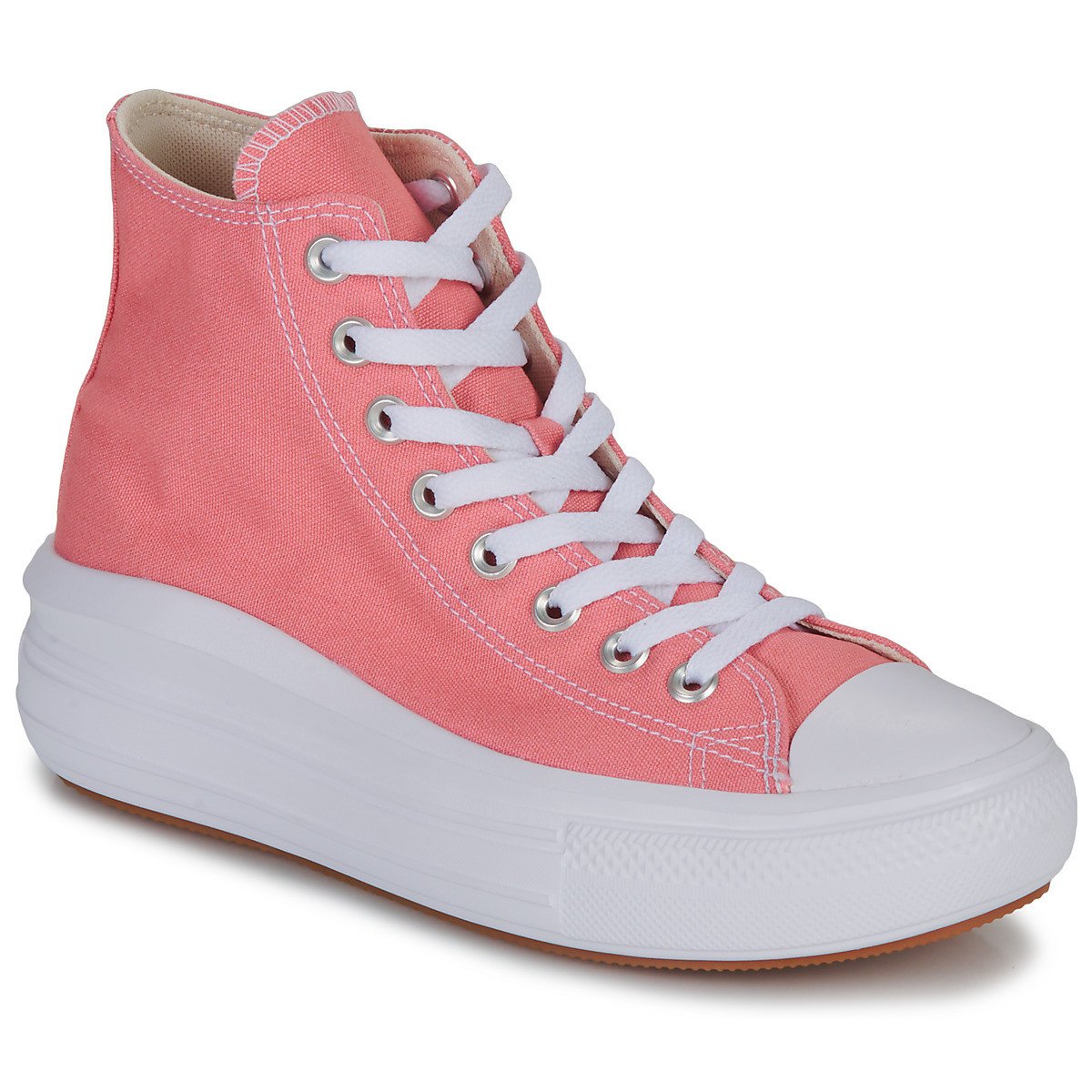 Converse  CHUCK TAYLOR ALL STAR MOVE PLATFORM SEASONAL COLOR  Růžová