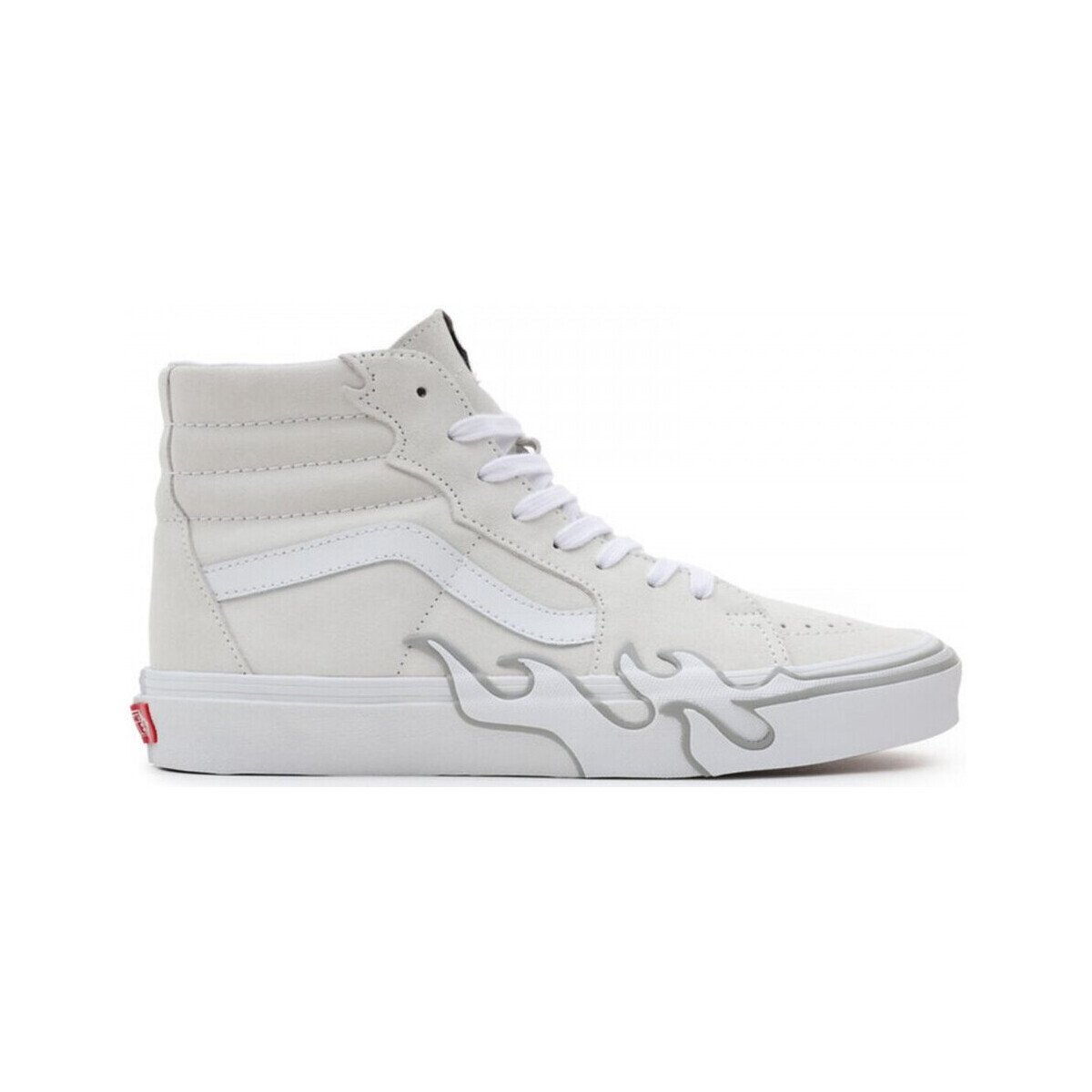 Vans  Sk8-hi flame suede  Bílá