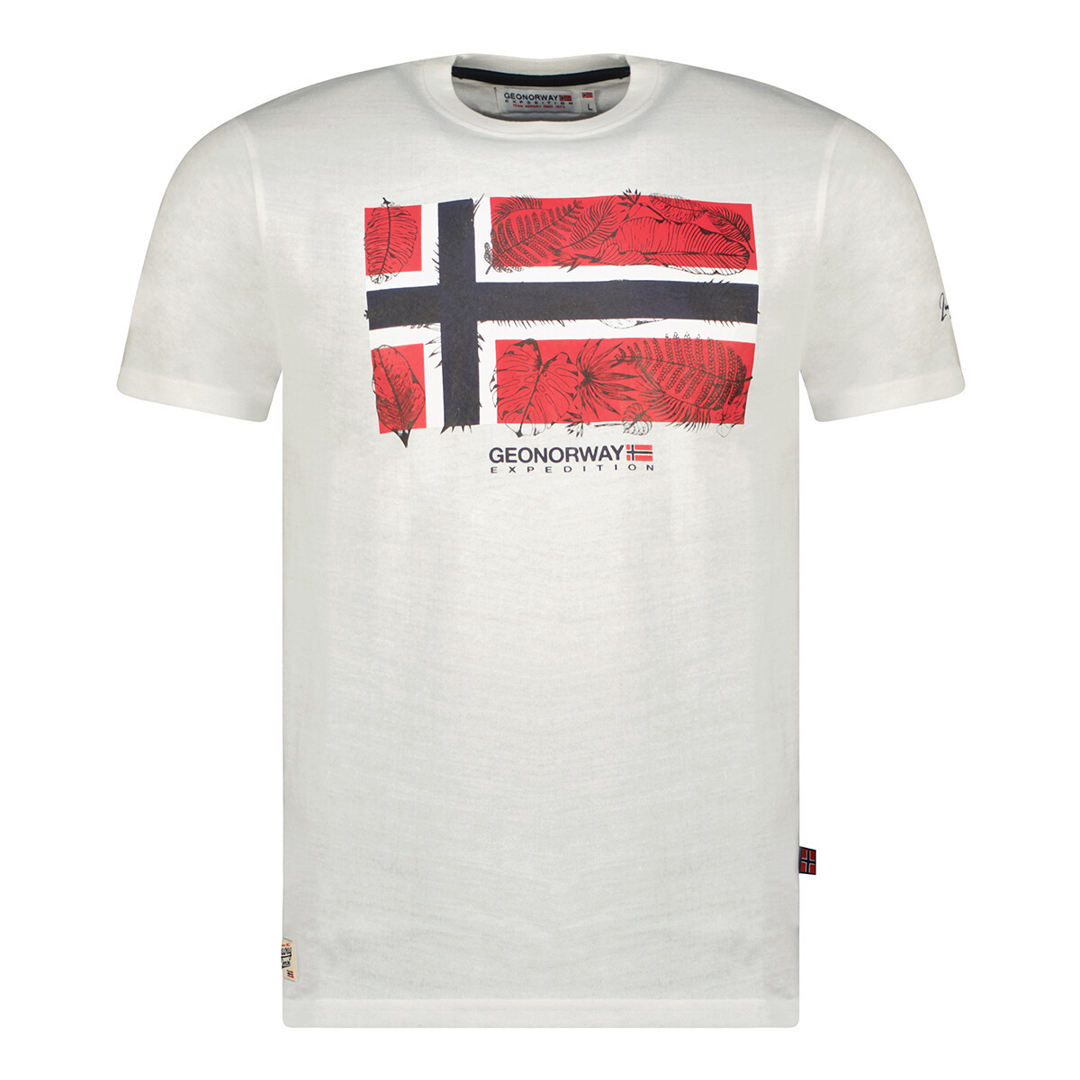 Geographical Norway  SW1239HGNO-WHITE  Bílá
