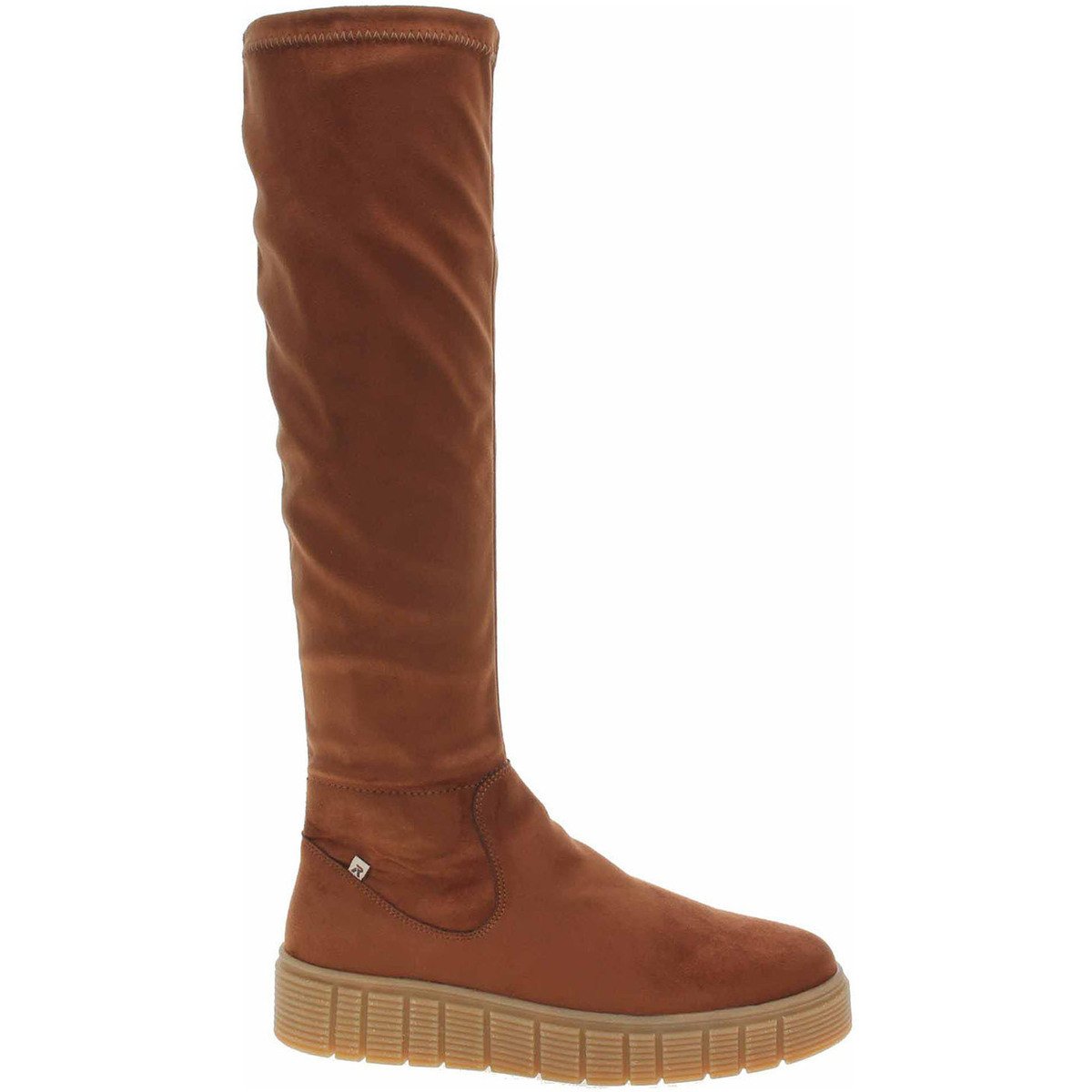 Rieker  Dámské kozačky  W1080-24 braun  Hnědá