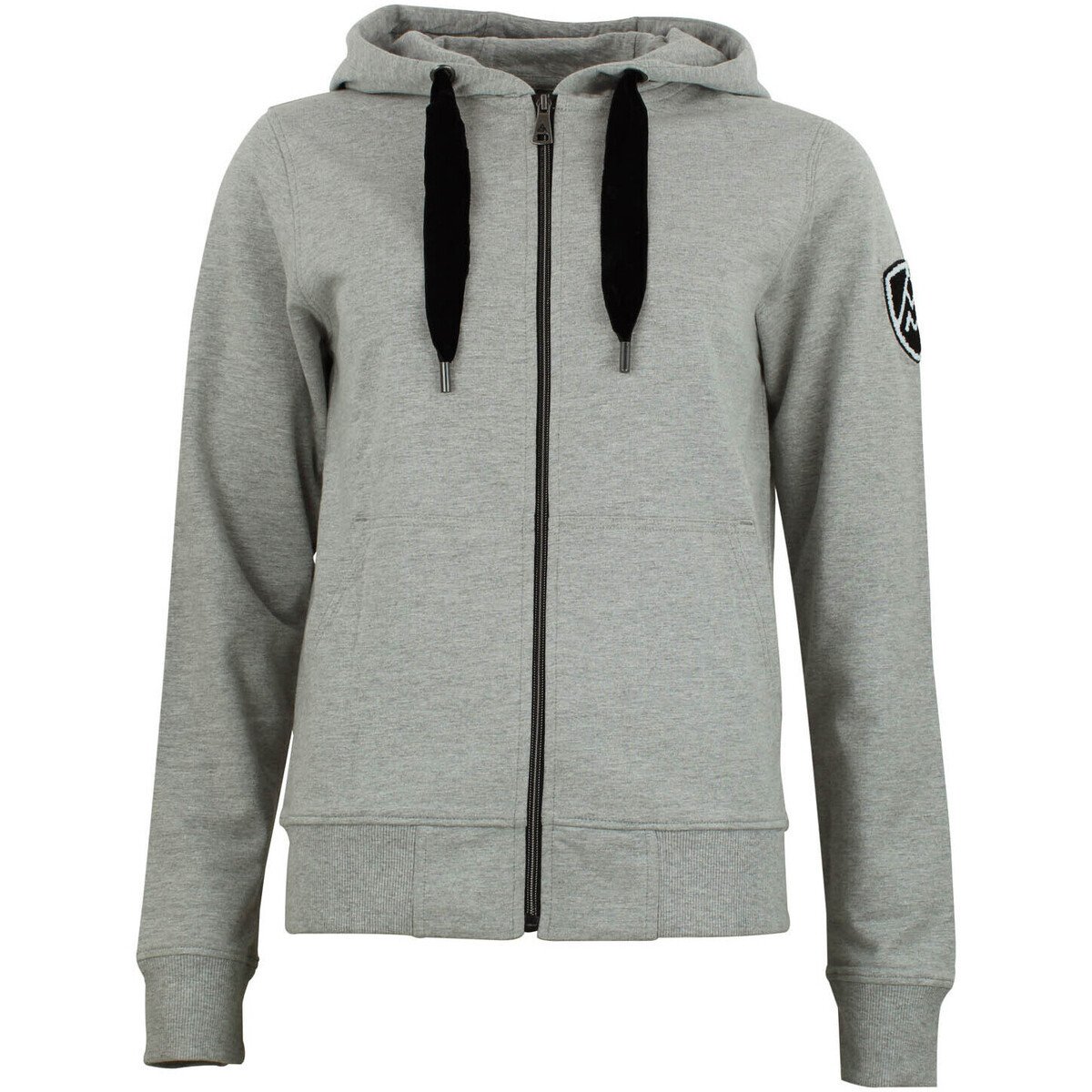 Peak Mountain  Sweat zippé à capuche femme ACLARA  Šedá