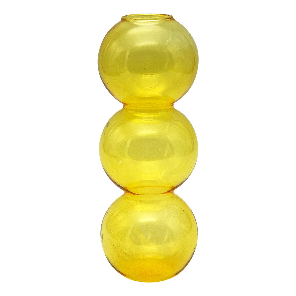 Signes Grimalt  Křišťálová Váza  Žlutá