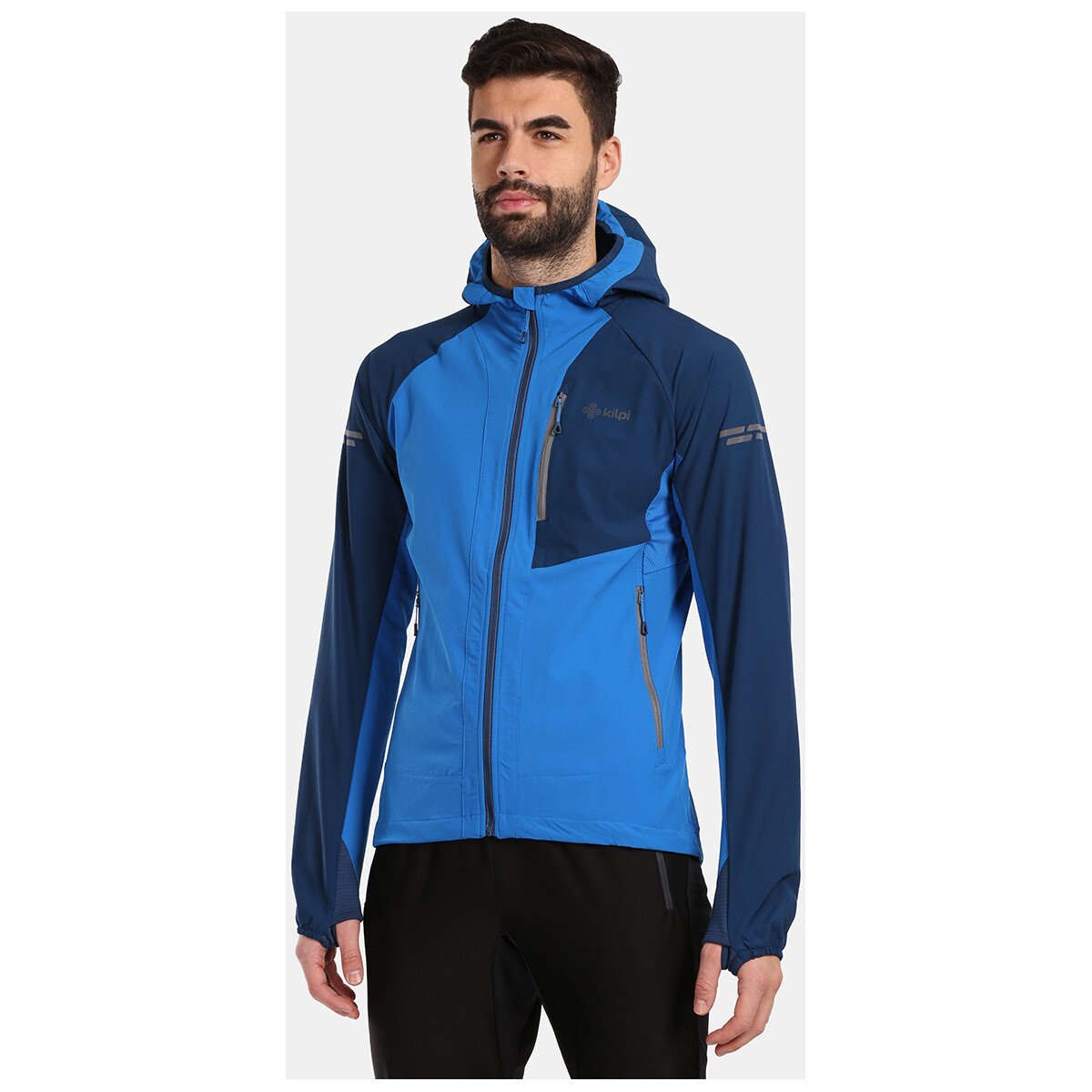 Kilpi  Pánská běžecká bunda  BALEO-M  Modrá
