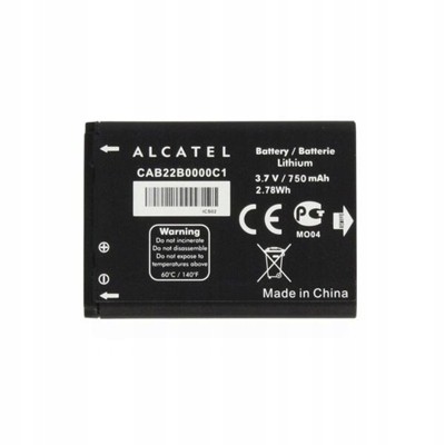Baterie Alcatel CAB22B0000C1 750mAh originál