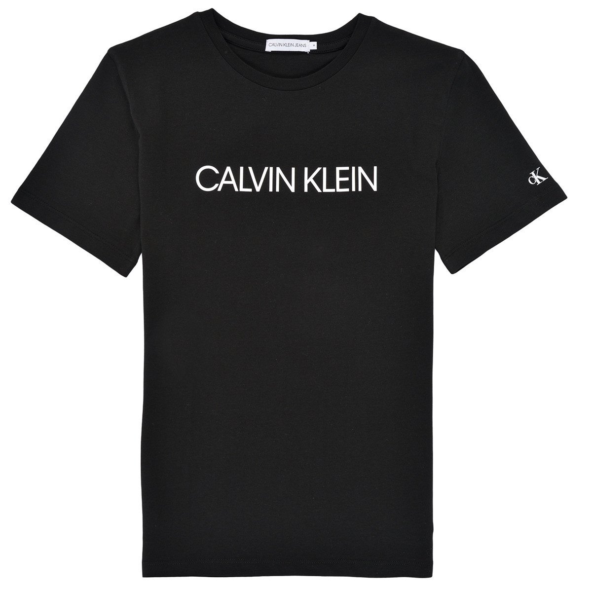 Calvin Klein Jeans  INSTITUTIONAL T-SHIRT  Černá