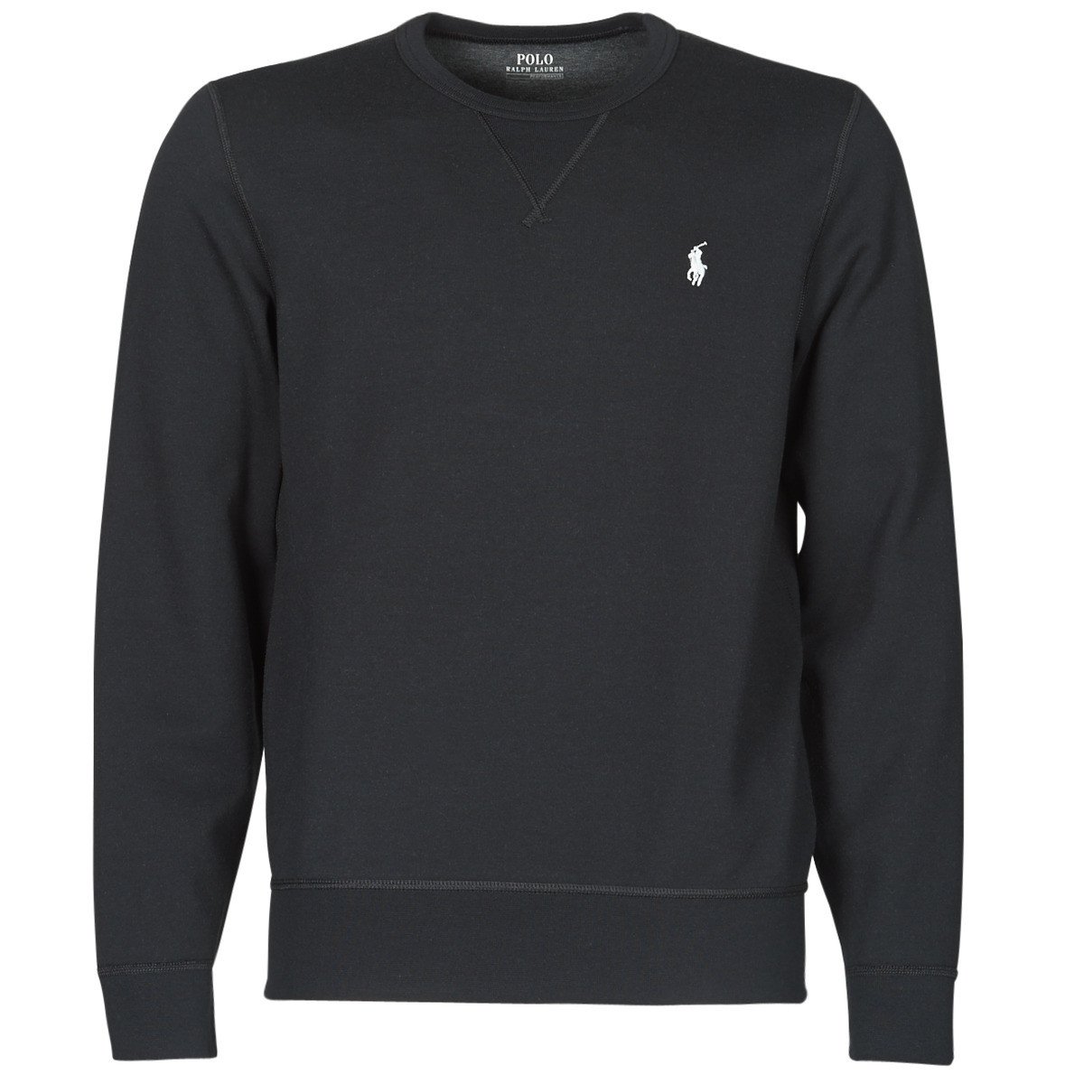 Polo Ralph Lauren  SWEATSHIRT COL ROND EN JOGGING DOUBLE KNIT TECH LOGO PONY PLAYER  Černá