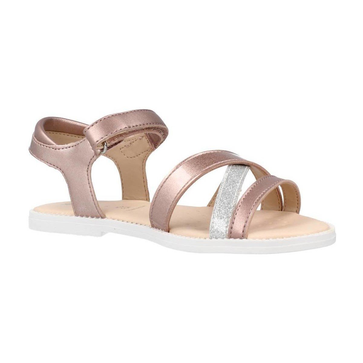 Geox  J SANDAL KARLY GIRL  Růžová