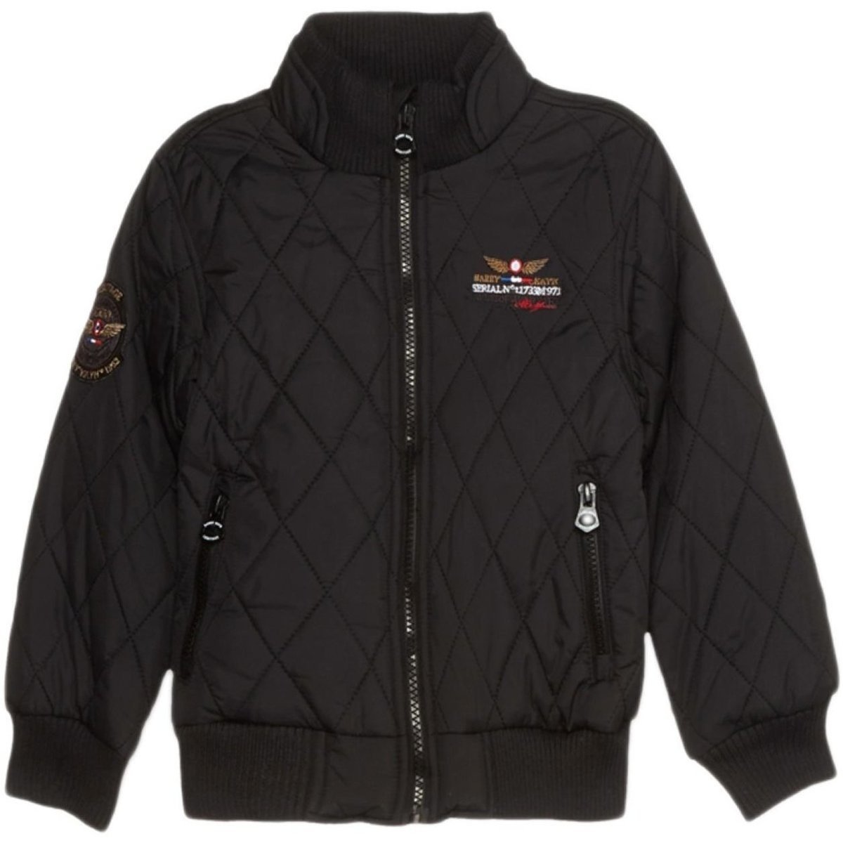 Harry Kayn  Blouson matelassé garçon ECORTO  Černá