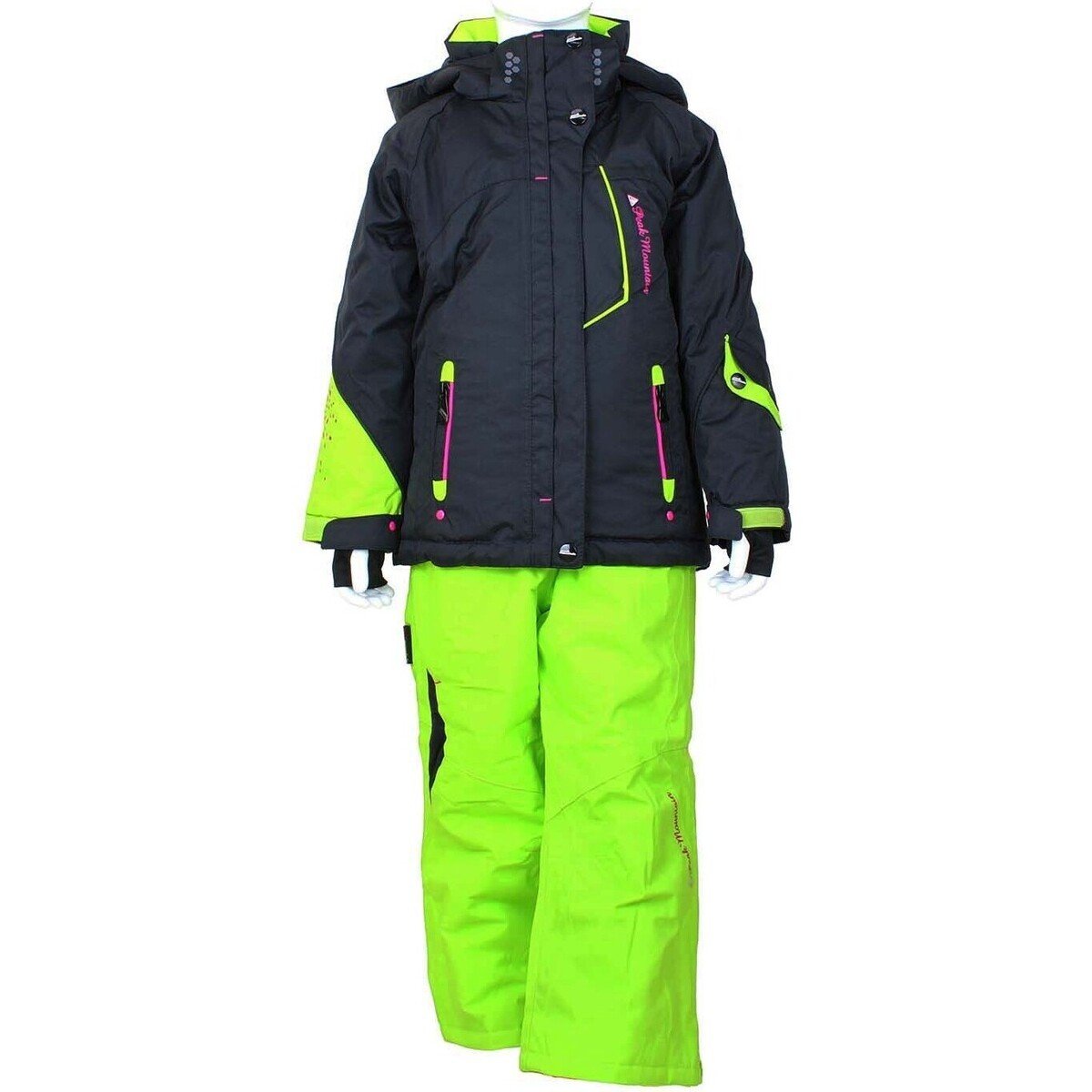 Peak Mountain  Ensemble de ski fille GAMIC  Černá