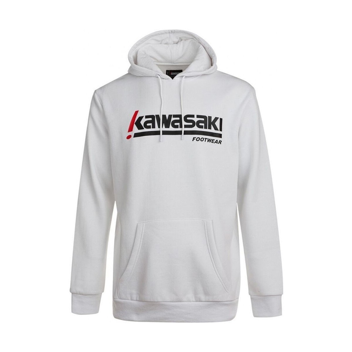Kawasaki  Killa Unisex Hooded Sweatshirt K202153 1002 White  Bílá