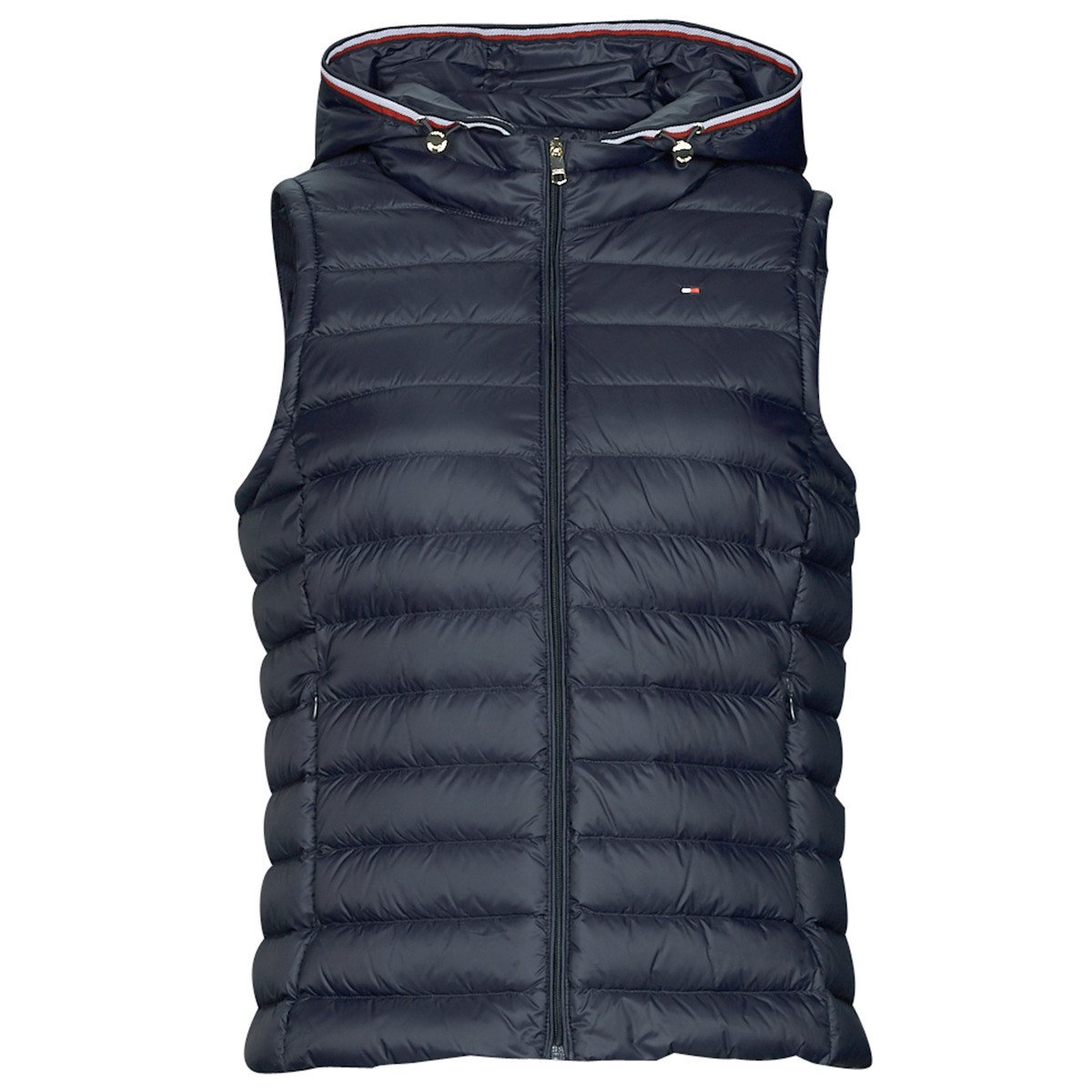 Tommy Hilfiger  CHEVRON SORONA TEDDY LINED MAXI  Modrá