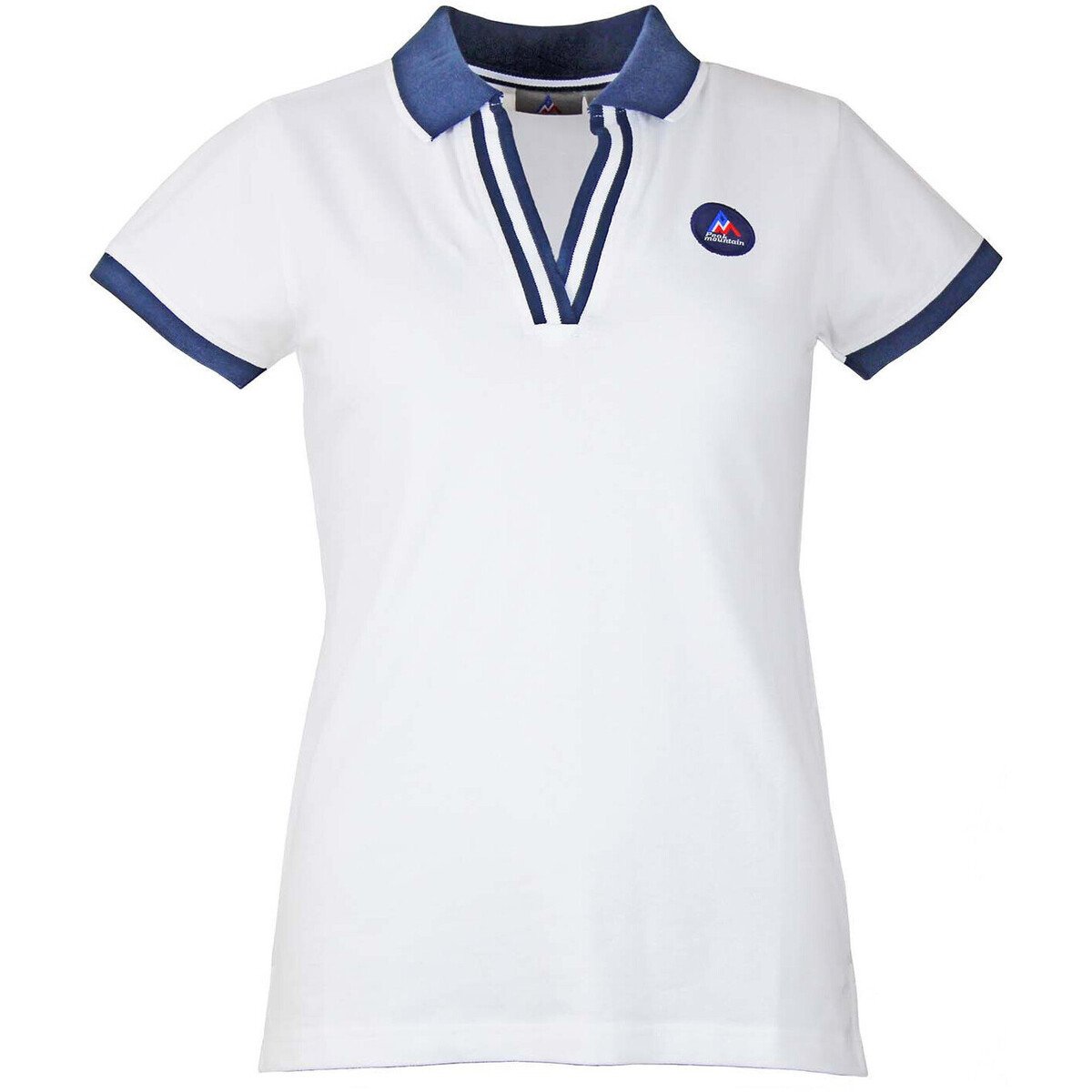 Peak Mountain  Polo manches courtes femme ASFALTE  Bílá