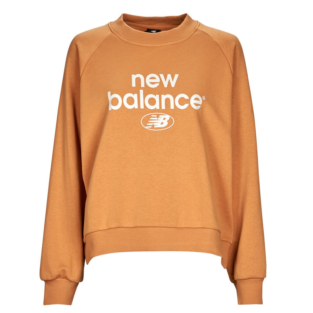 New Balance  Essentials Graphic Crew French Terry Fleece Sweatshirt  Oranžová