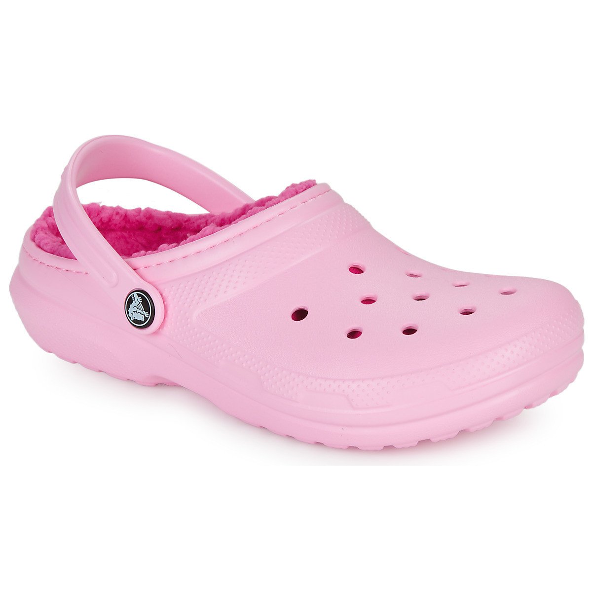 Crocs  Classic Lined Clog K  Růžová