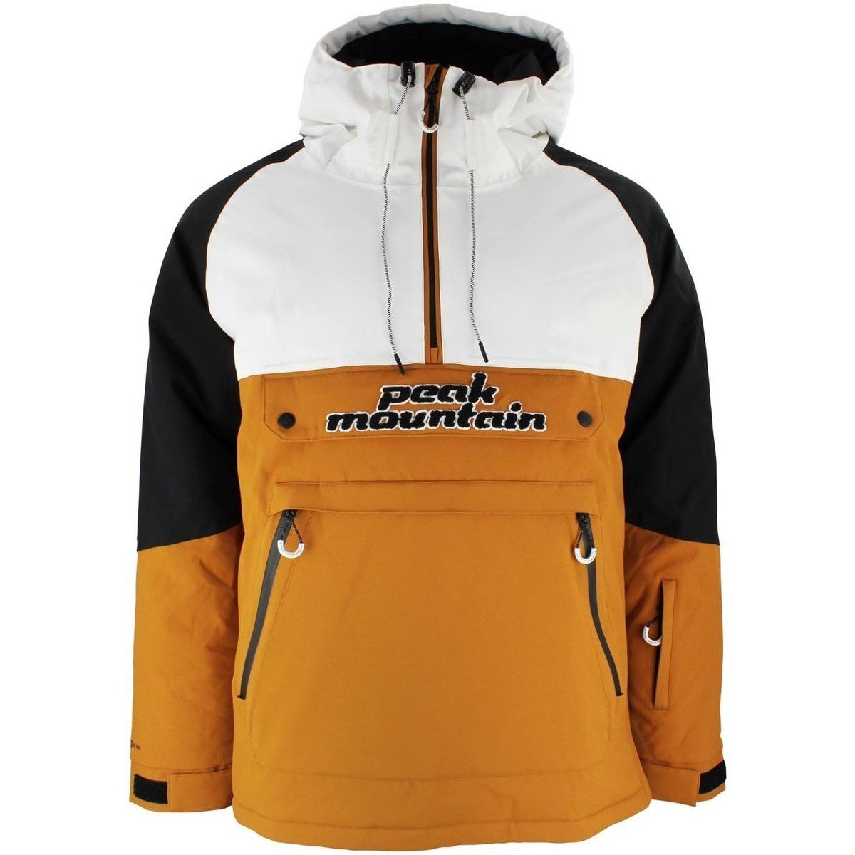 Peak Mountain  Blouson de ski passe-tête homme CANVIKO  Hnědá