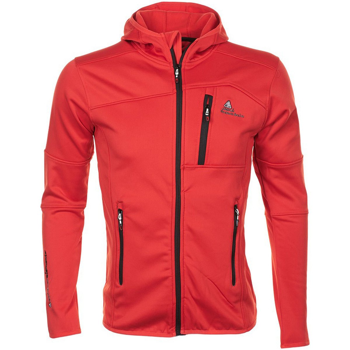 Peak Mountain  Blouson polar shell homme CAMPUS  Červená