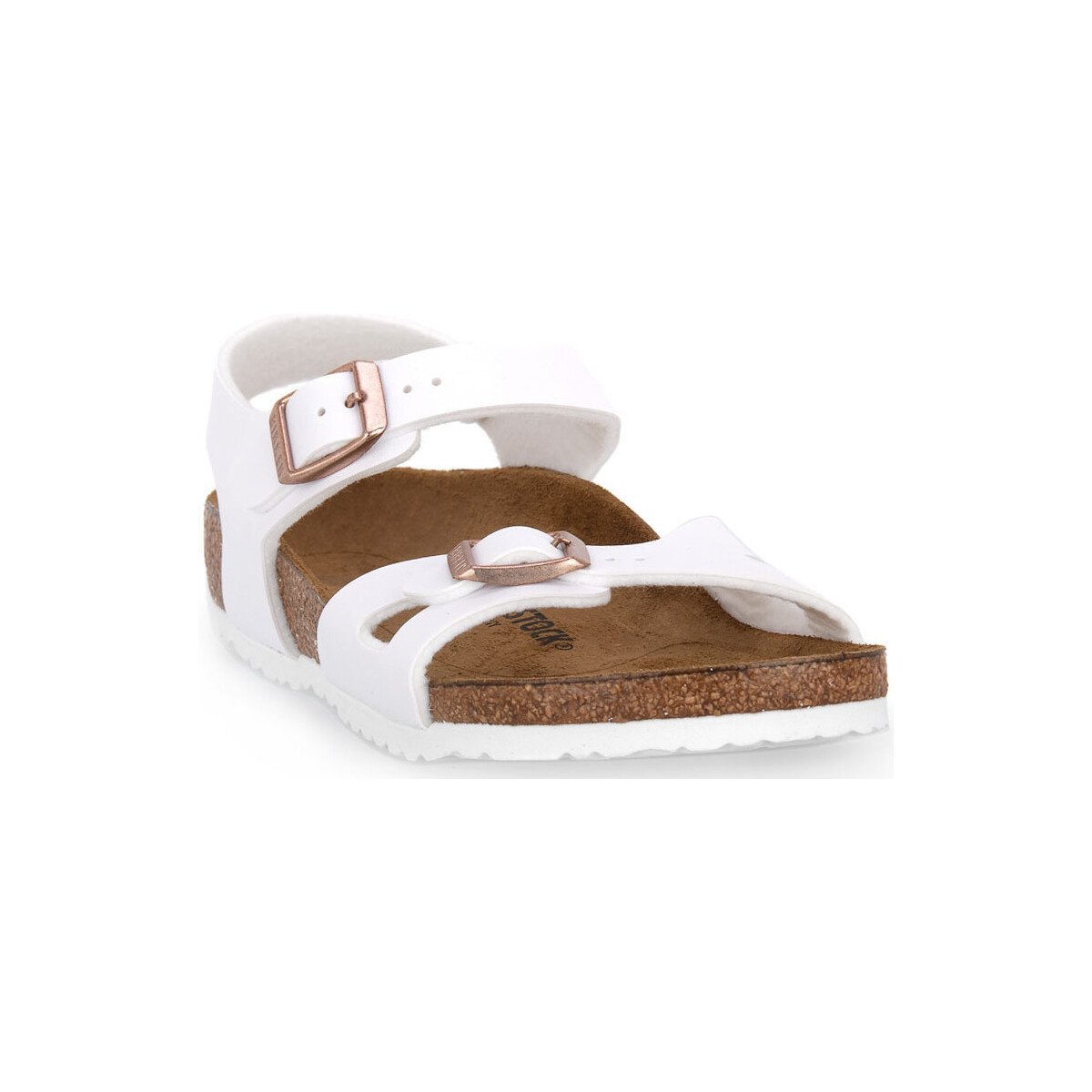 Birkenstock  RIO WHITE CALZ S  Bílá