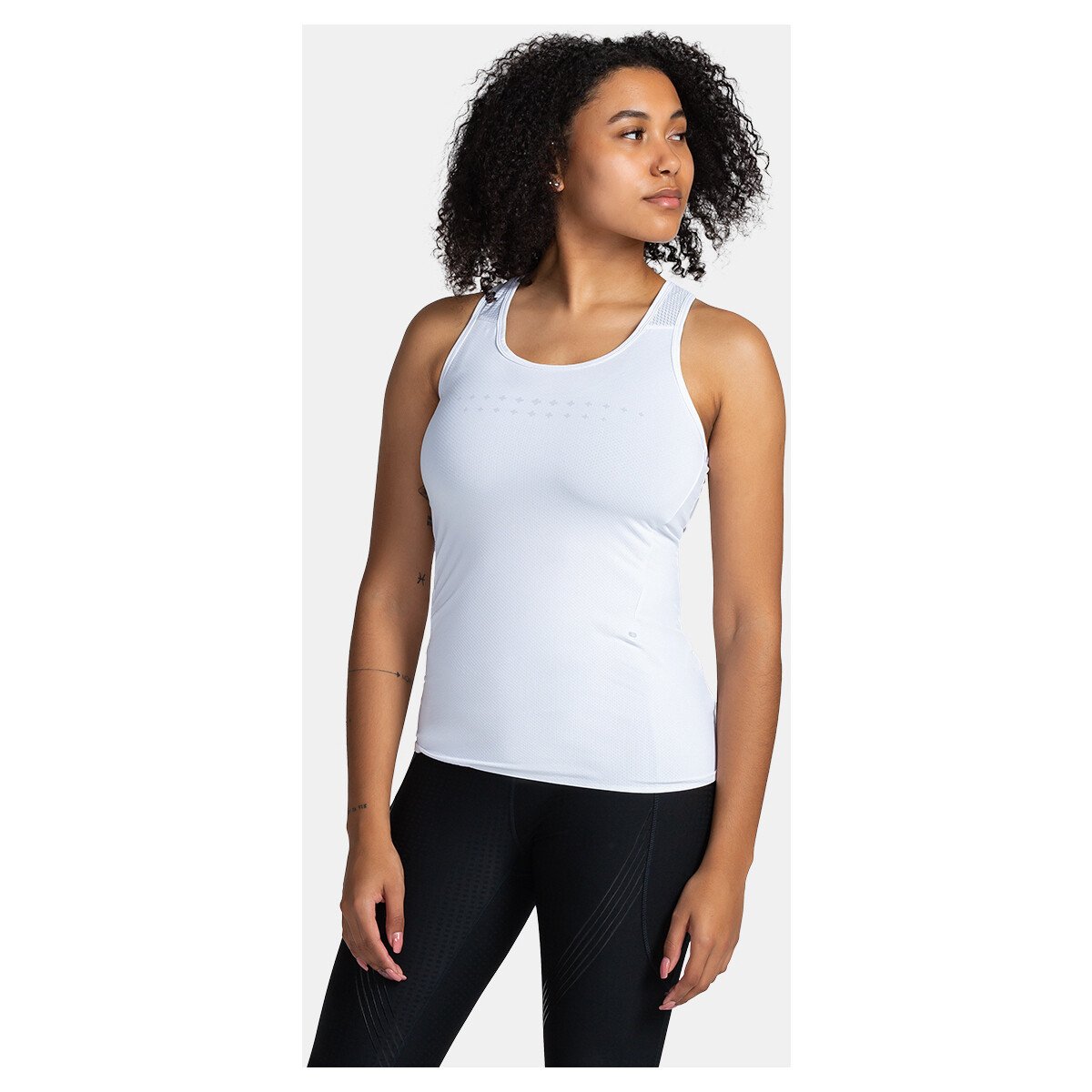 Kilpi  Dámské technické tílko  SIEN-W  Bílá