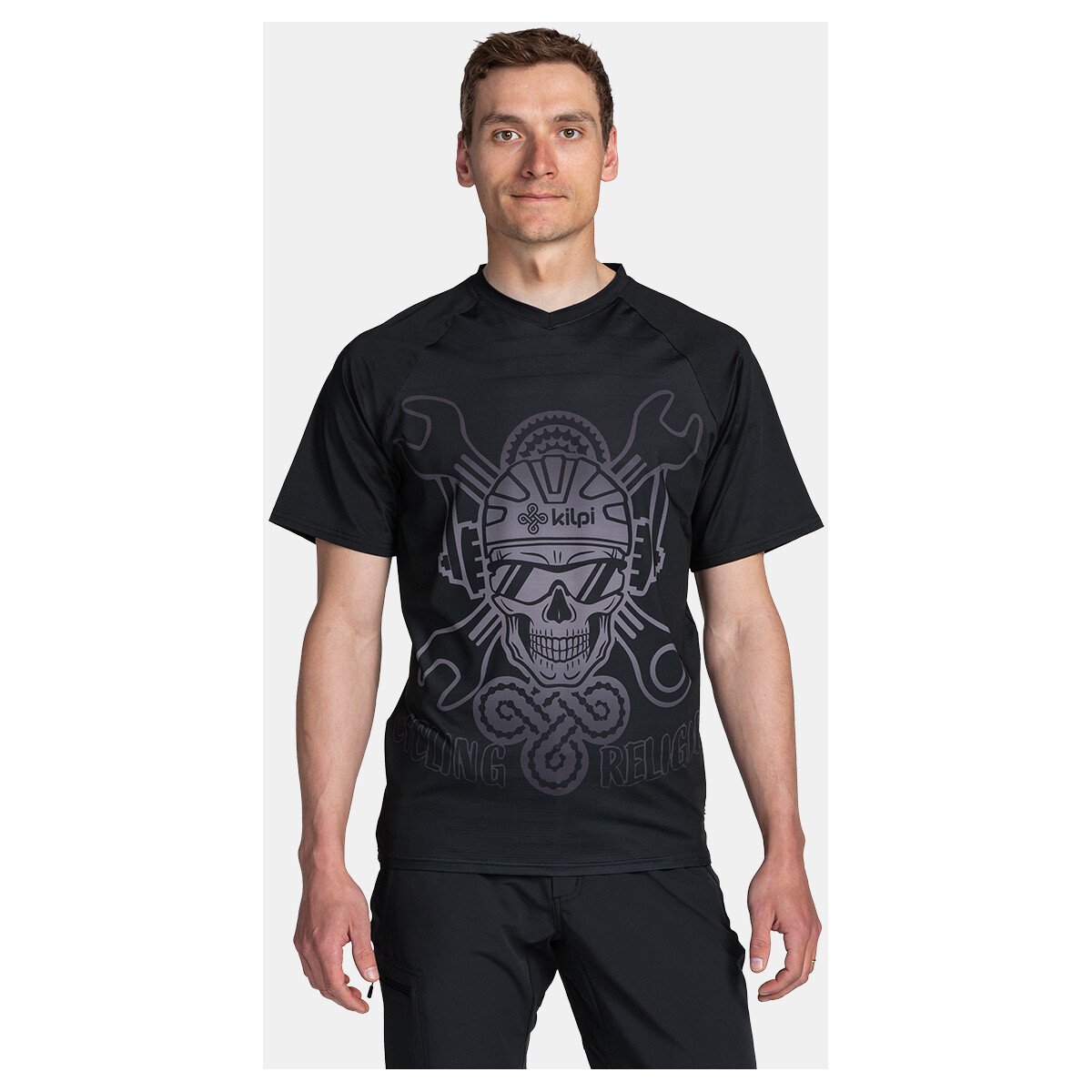 Kilpi  Pánské technické MTB triko  REMIDO-M  Černá
