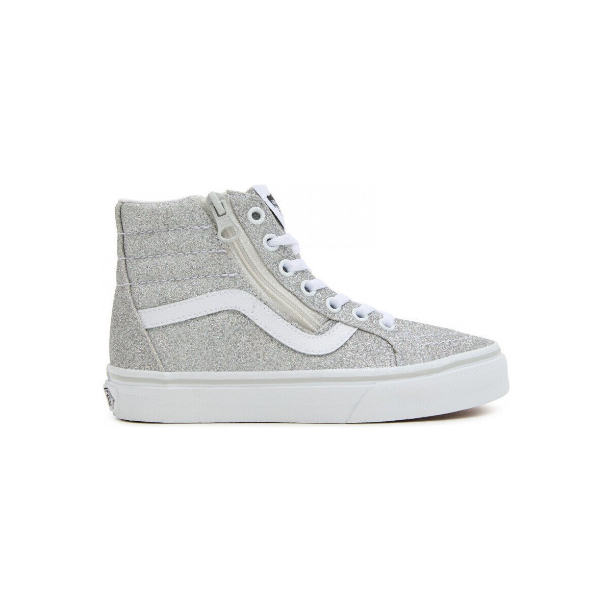 Vans  Sk8-hi reissue side zip  Stříbrná