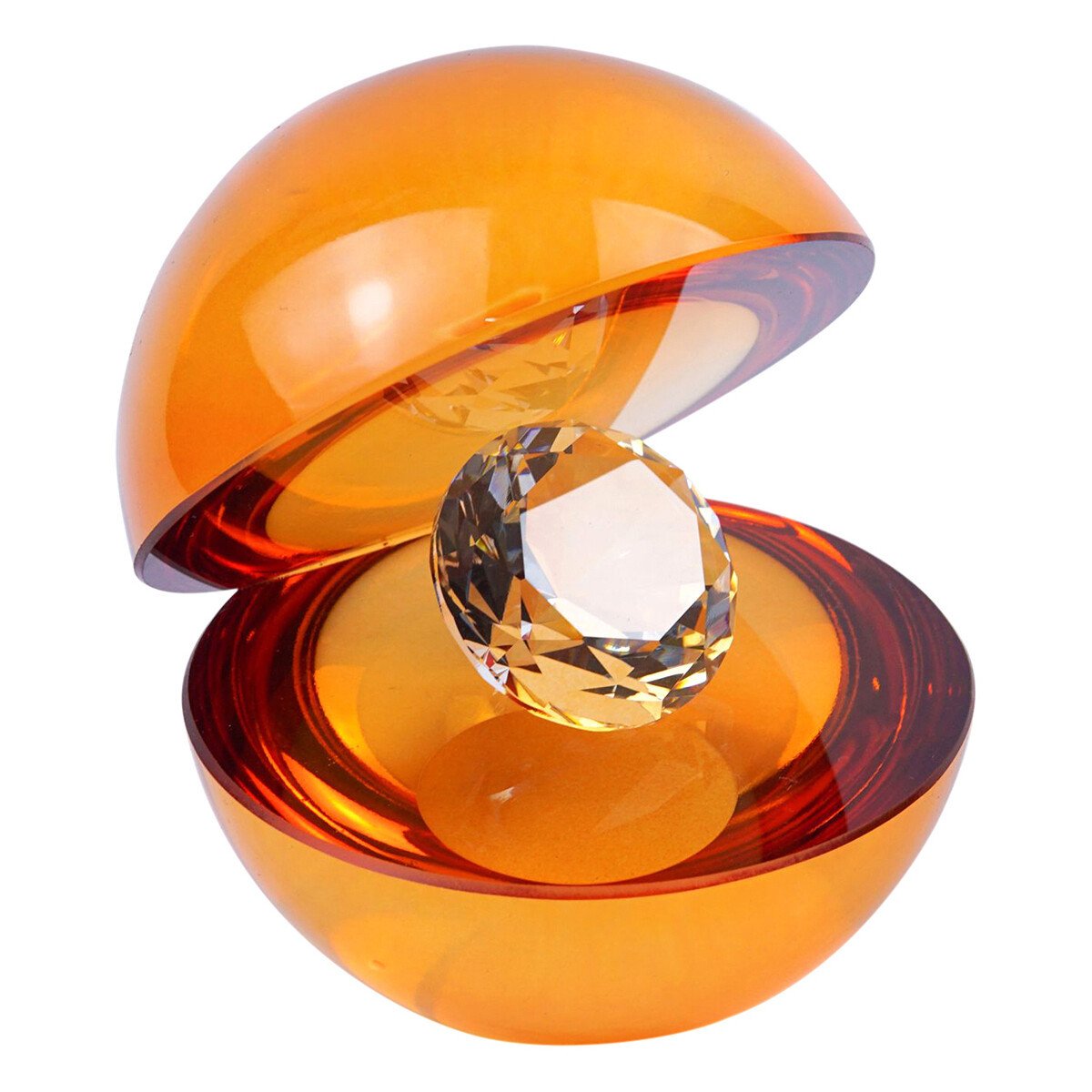 Signes Grimalt  Křišťálová Postava  Oranžová