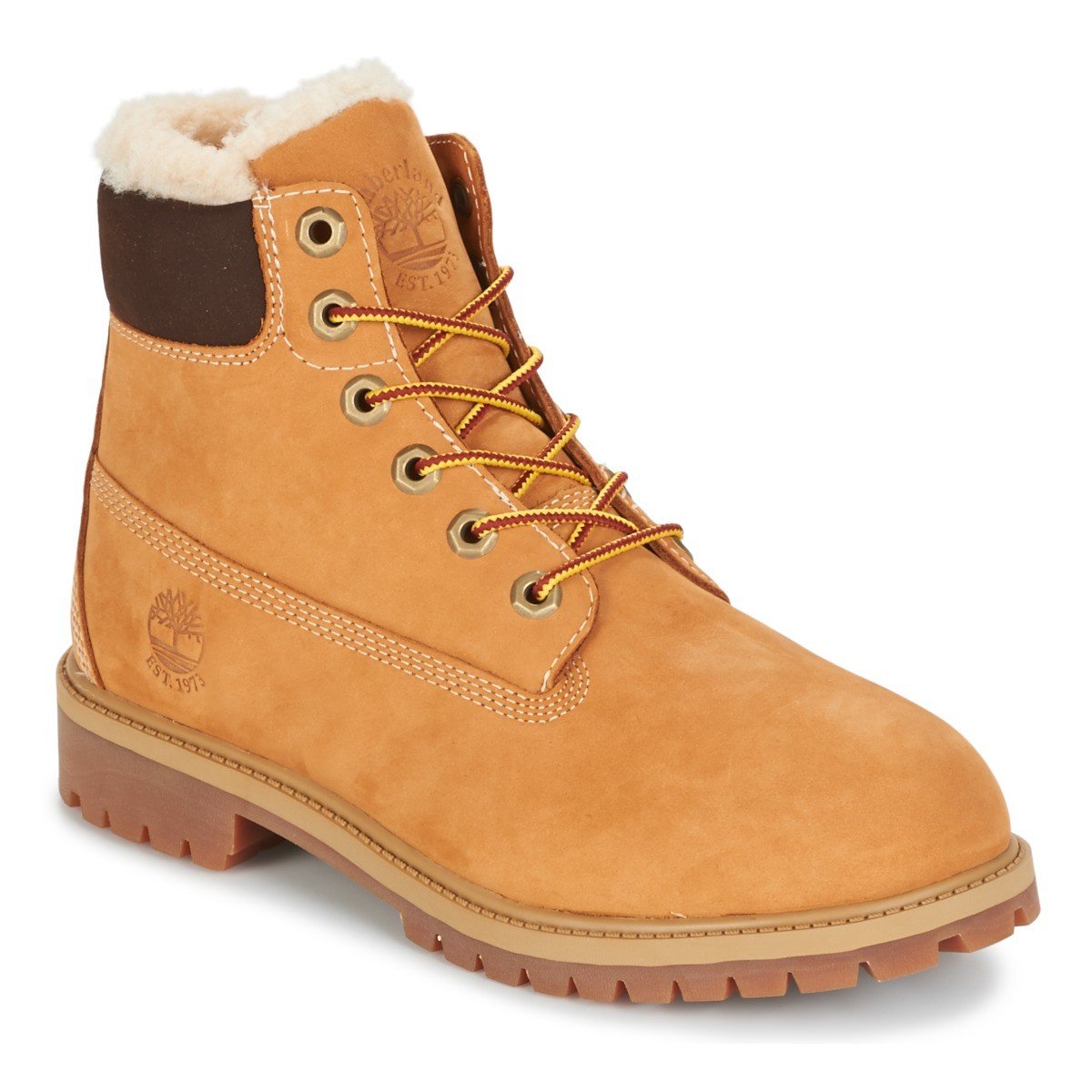 Timberland  6 IN PRMWPSHEARLING LINED  Hnědá