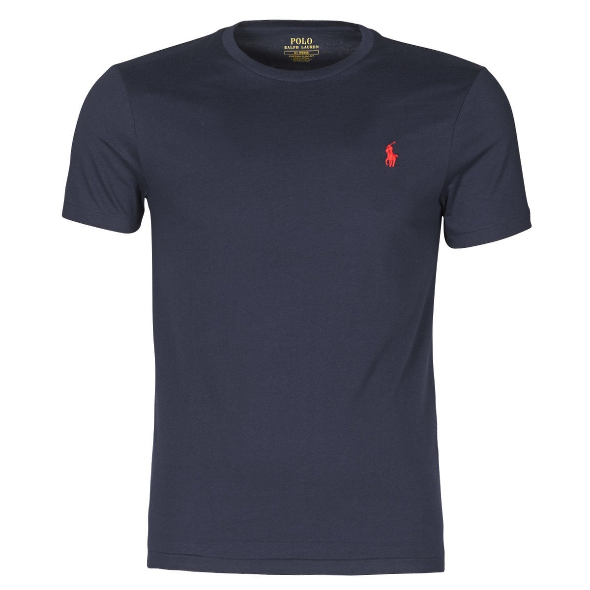 Polo Ralph Lauren  T-SHIRT AJUSTE COL ROND EN COTON LOGO PONY PLAYER  Tmavě modrá