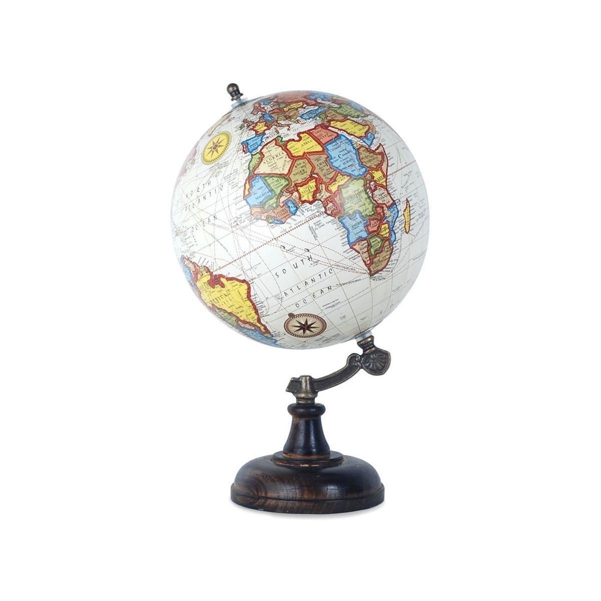 Signes Grimalt  Globe White World 20 Cm  ruznobarevne