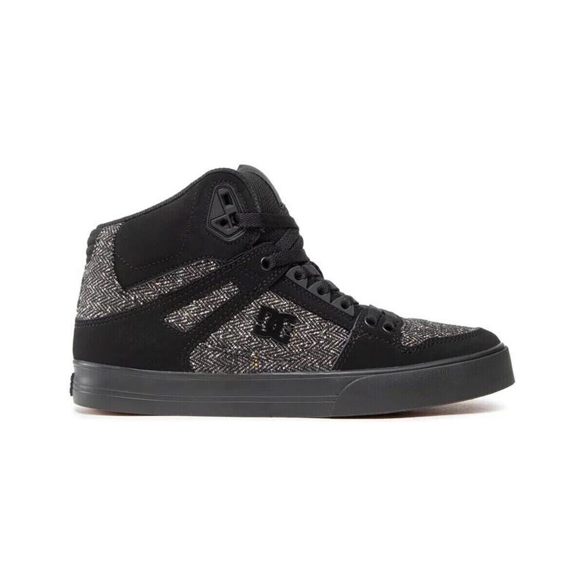 DC Shoes  Pure high-top wc ADYS400043 BLACK/BLACK/BATTLESHIP (KKB)  Černá