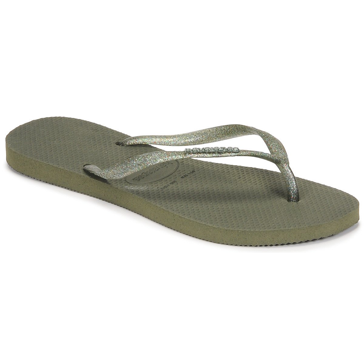 Havaianas  LOGO METALLIC  Khaki