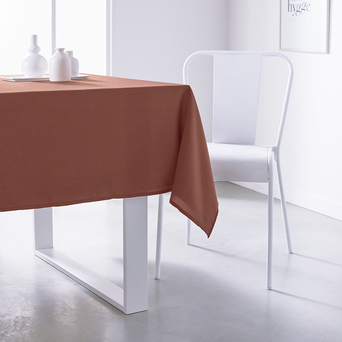 Today  Nappe 150/250 Polyester TODAY Essential Terracotta  Hnědá