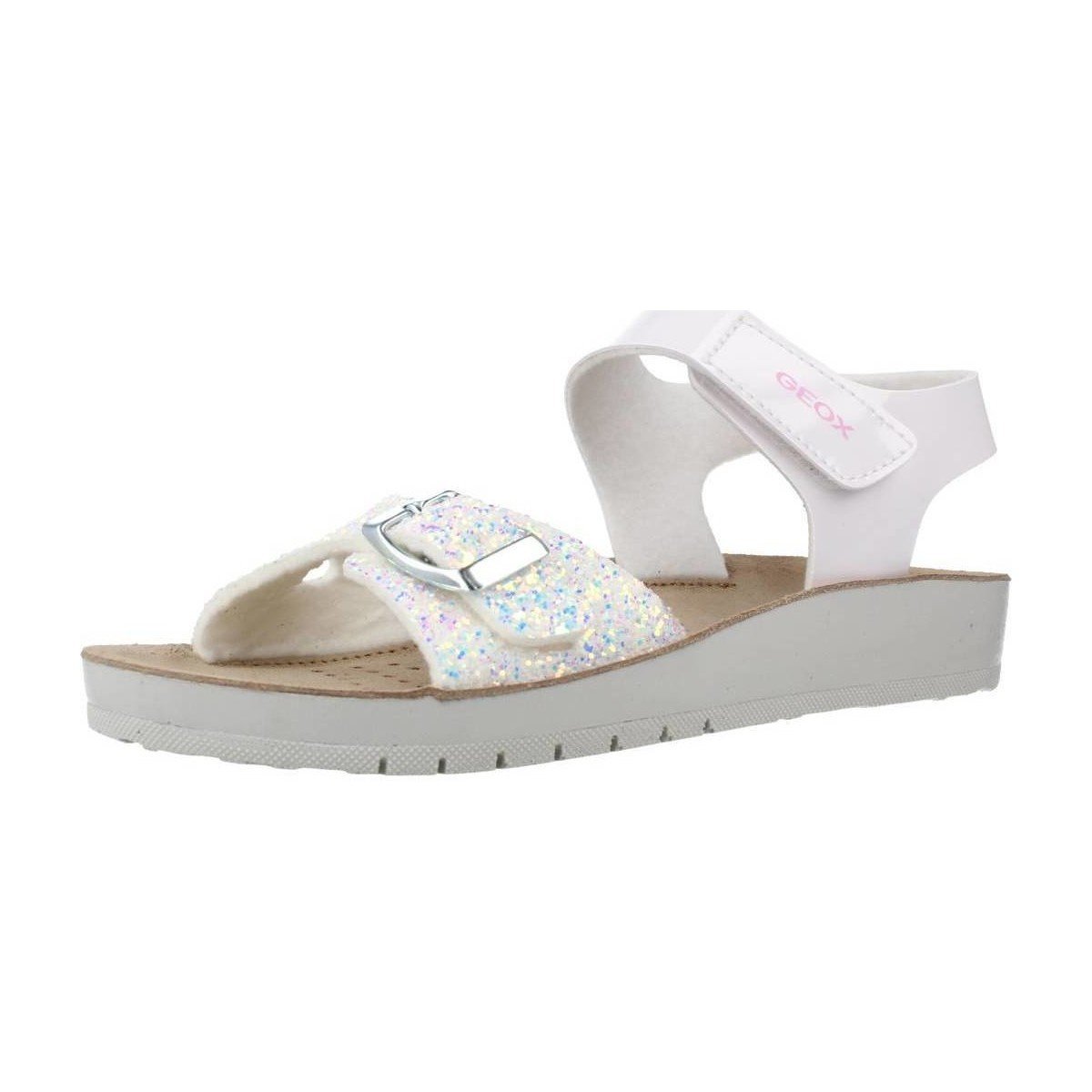 Geox  J SANDAL COSTAREI GI  Bílá