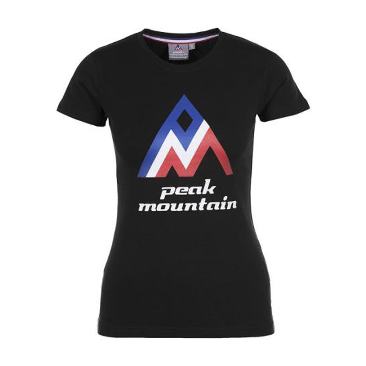 Peak Mountain  T-shirt manches courtes femme ACIMES  Černá