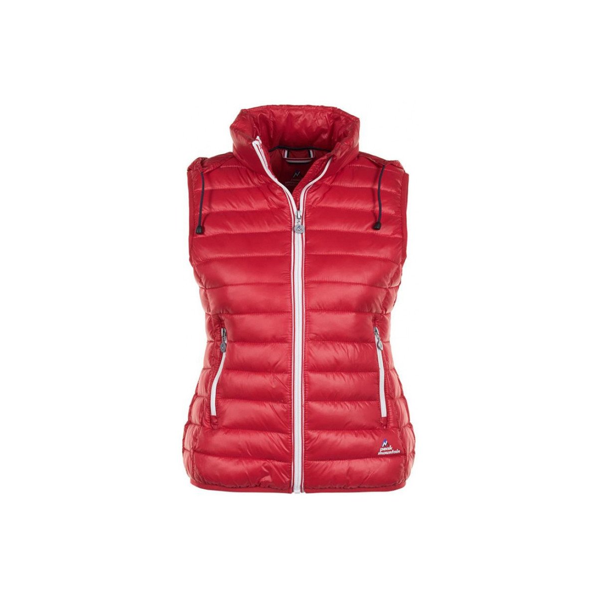 Peak Mountain  Doudoune sans manches femme ACOTAC  Červená