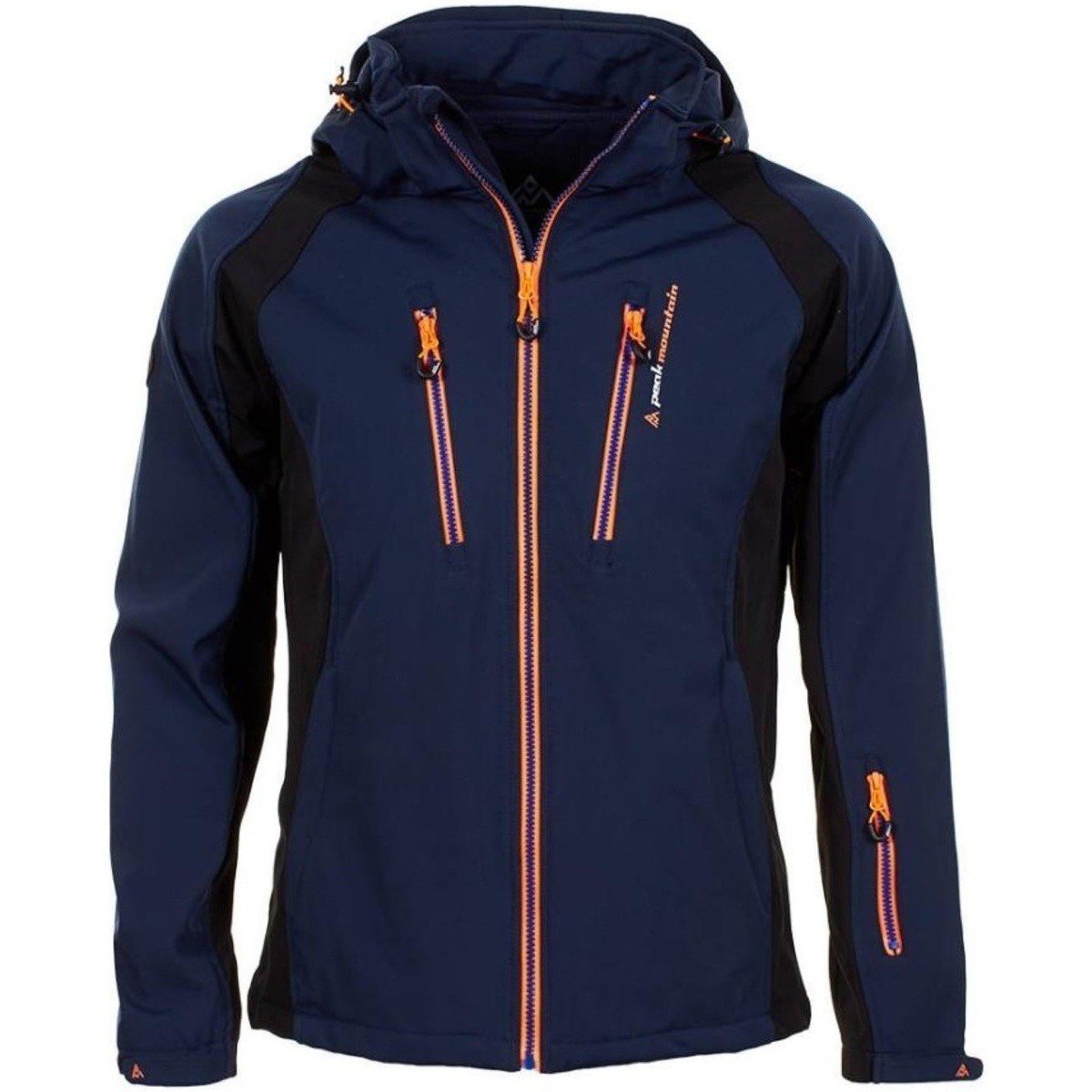 Peak Mountain  Blouson softshell homme CABILONE  Tmavě modrá