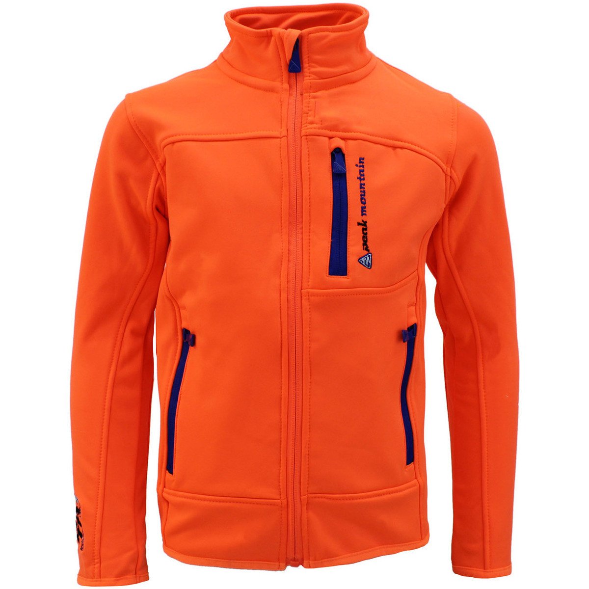 Peak Mountain  Blouson polarshell garçon ECANTON  Oranžová