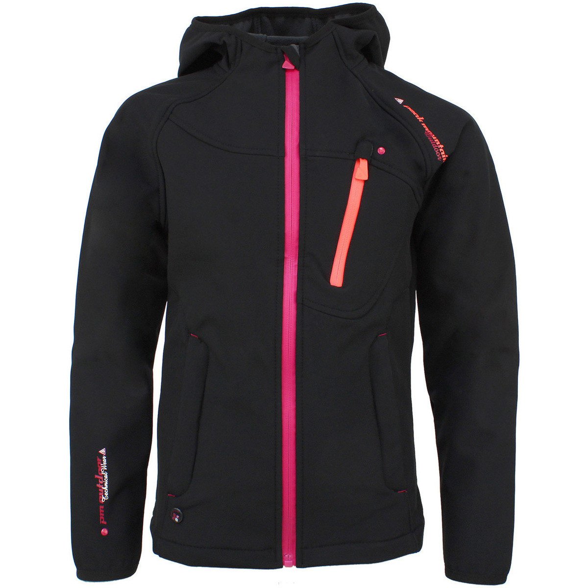 Peak Mountain  Blouson softshell fille FANSO  Černá