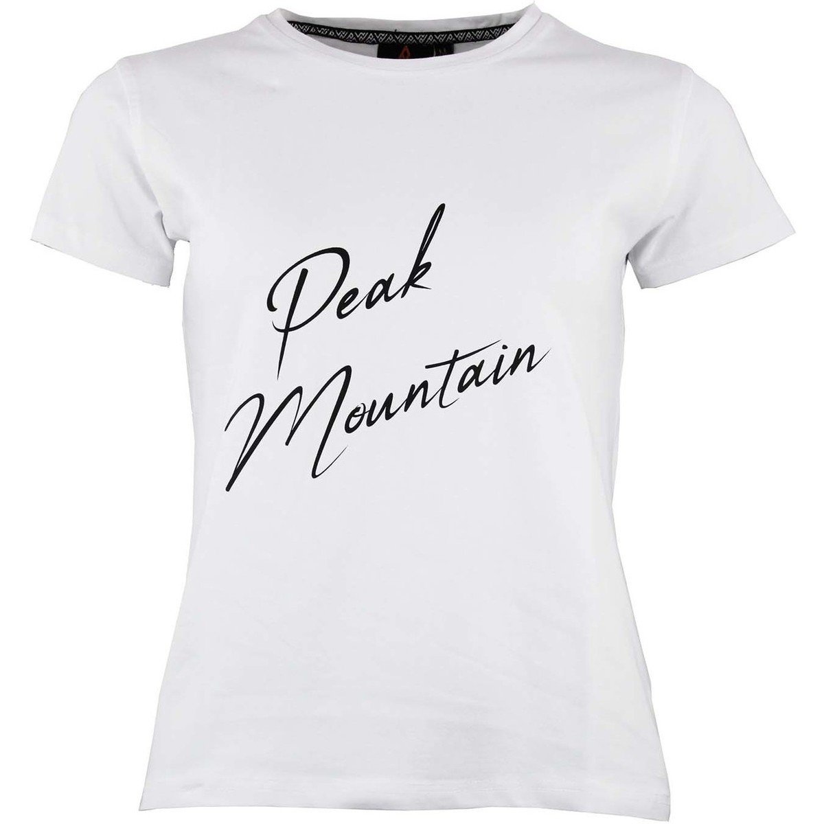 Peak Mountain  T-shirt manches courtes femme ATRESOR  Bílá
