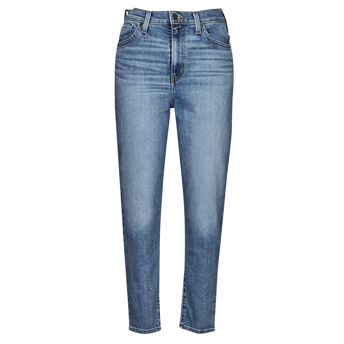 Levis  HIGH WAISTED MOM JEAN  Modrá