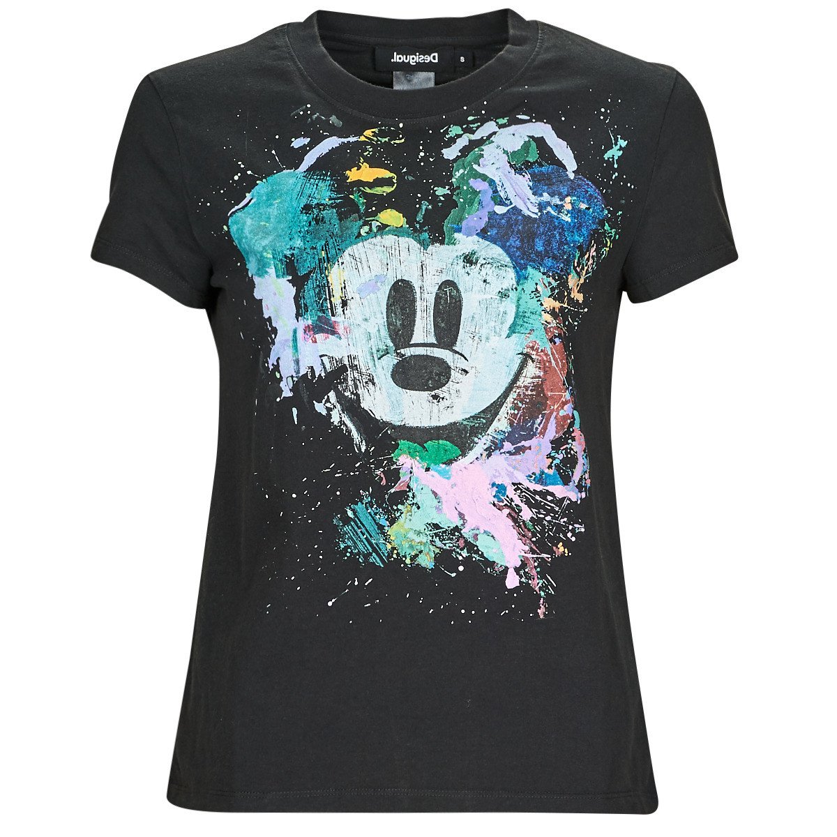 Desigual  TS_MICKEY CRASH  Černá