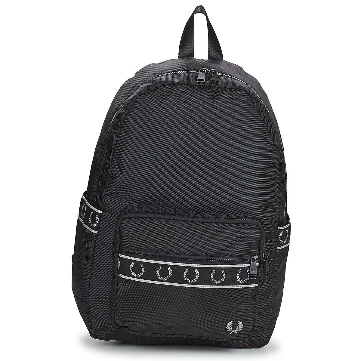 Fred Perry  CONTRAST TAPE BACKPACK  Černá