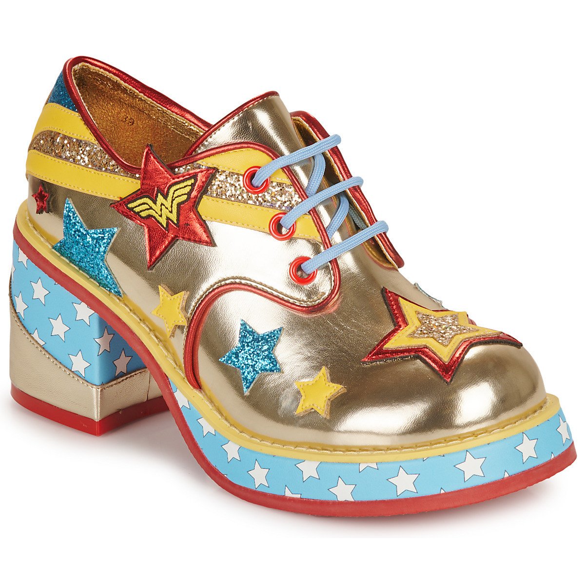 Irregular Choice  AMAZON WARRIOR  Zlatá