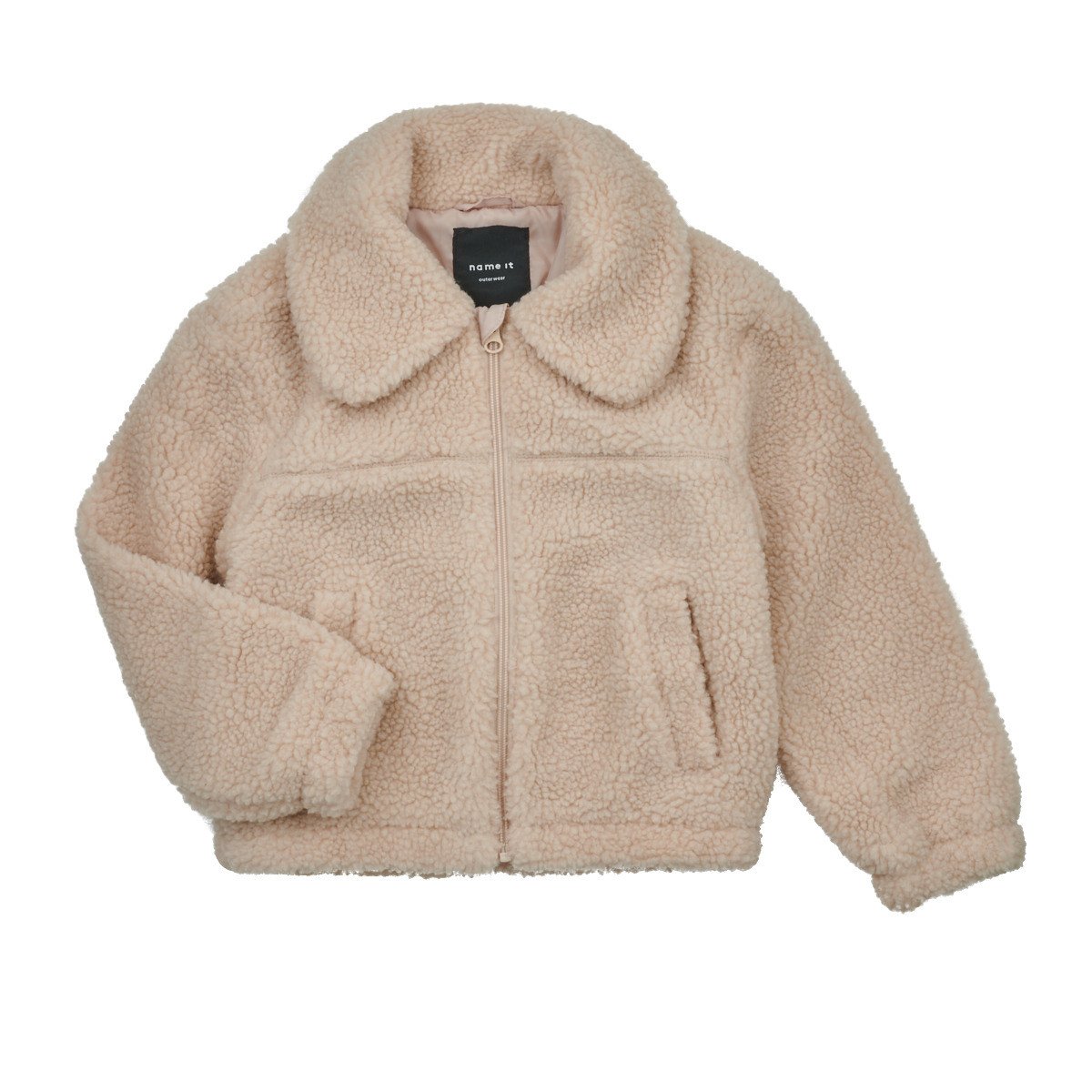 Name it  NKFMAKOA TEDDY JACKET PB  Khaki