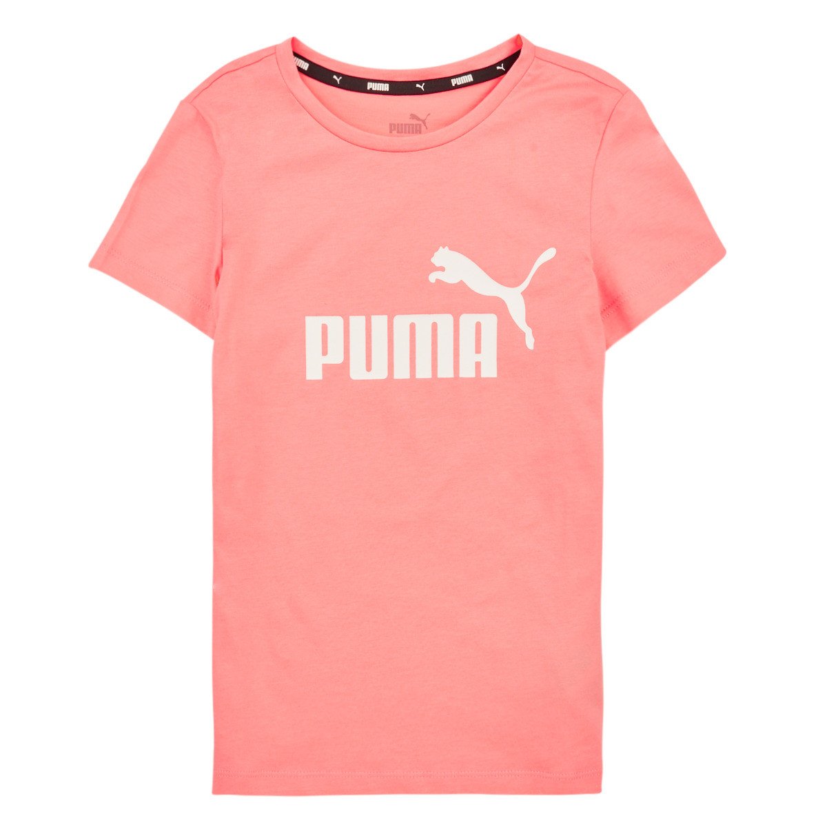 Puma  ESS LOGO TEE G  Růžová