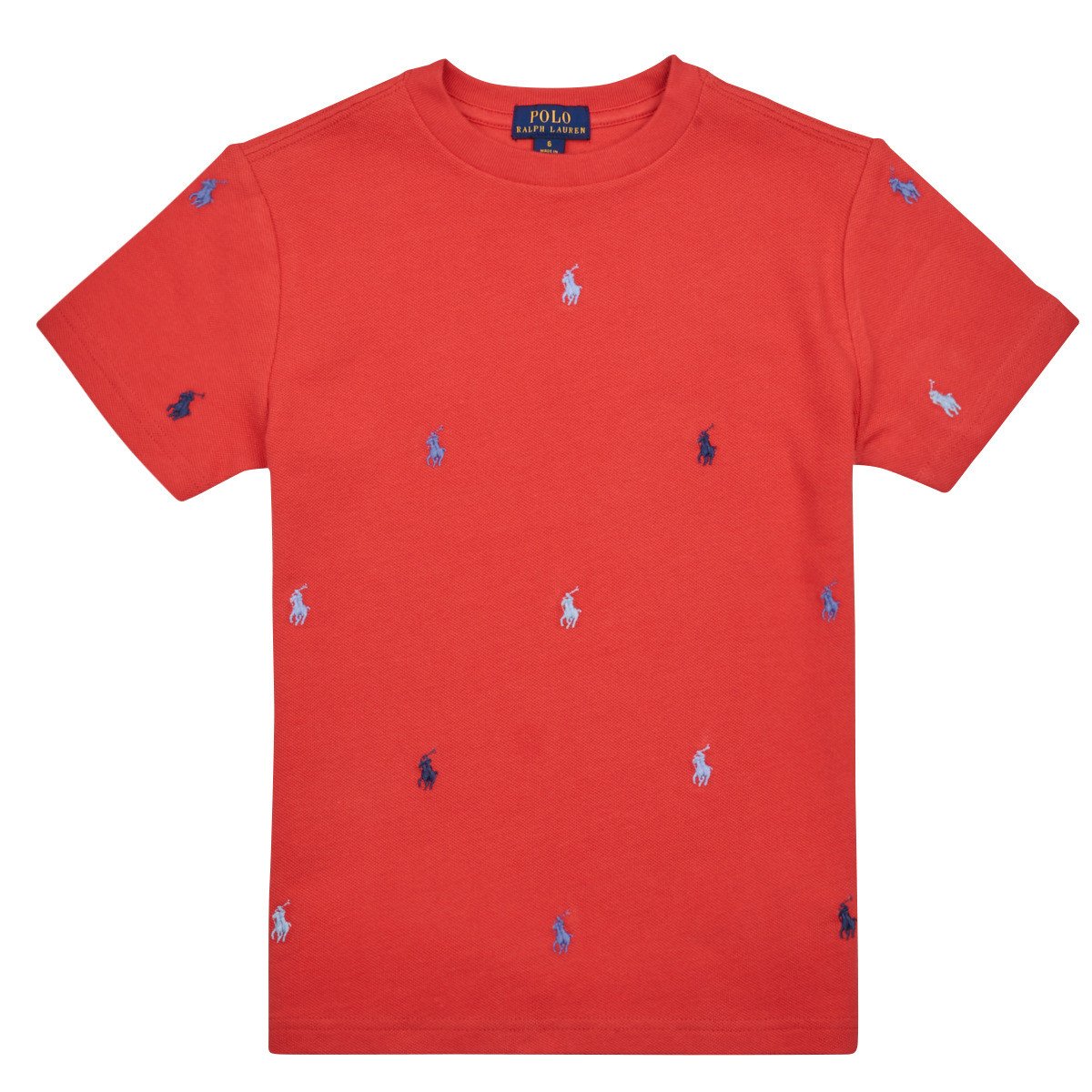 Polo Ralph Lauren  SS CN-KNIT SHIRTS-T-SHIRT  Červená